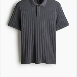 H&M Charcoal Polo Shirt